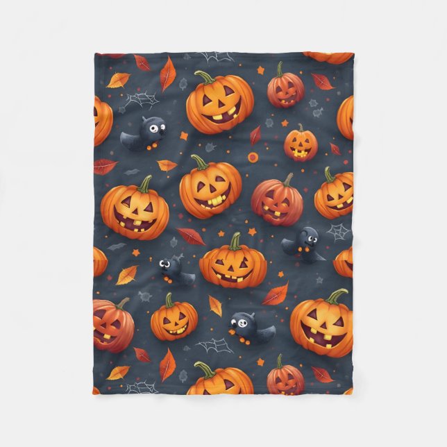 Halloween-Blanket Fleecedecke (Vorderseite)
