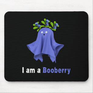 Halloween Blaubeer Kostüm Geist Lustige Blaubeere Mousepad