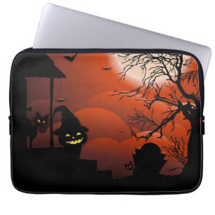 Halloween Bloody Moonlight Nightmare Laptopschutzhülle
