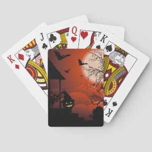 Halloween Bloody Moonlight Nightmare Spielkarten