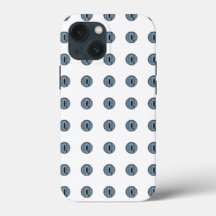 Halloween Blue Polka Dot Eyes Case-Mate iPhone Hülle