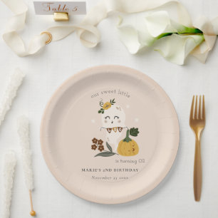 Halloween Blush Ghost Little Boo jedes Alter Gebur Pappteller