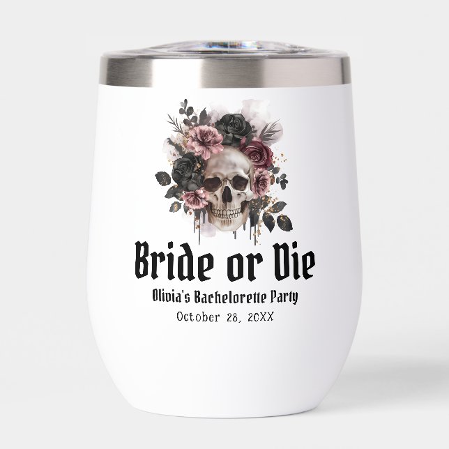 Halloween Blütenbrille oder Die Bachelorette (Vorderseite)