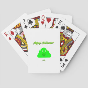 Halloween-Blütenspielkarten Spielkarten