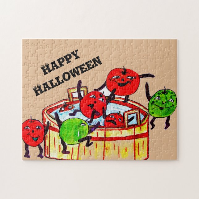 HALLOWEEN BOBING FÜR ÄPFEL PARTY (Horizontal)