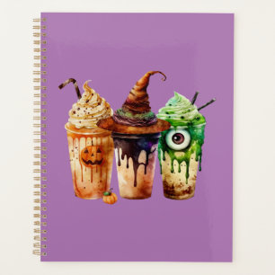 Halloween Boisson café Aquarelle Trio