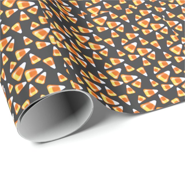 Halloween-Bonbons, lustige Leckereien mit Süßigkei Geschenkpapier (Rolleneckpunkt)