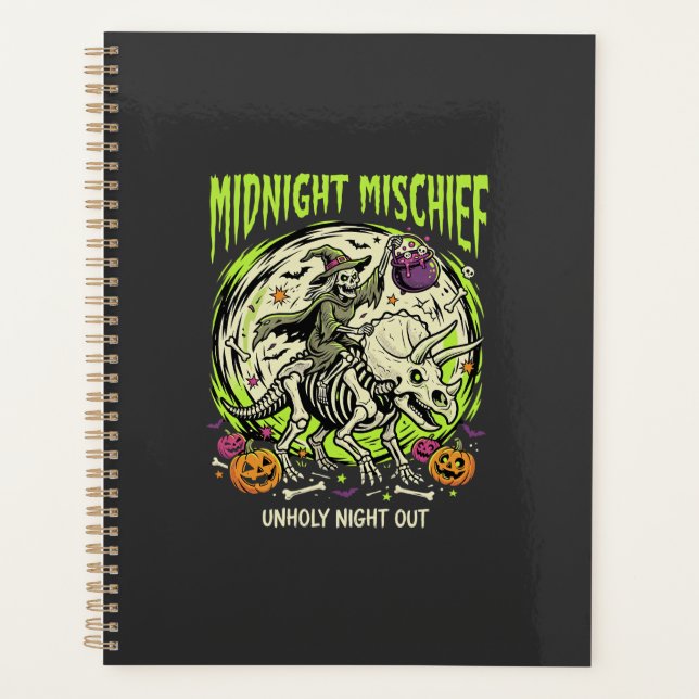 Halloween Bone Rider Unfug Planer (Vorderseite)