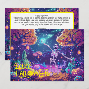 Halloween Bone to Be Wild Karte! Einladung