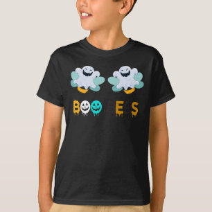 Halloween Boo Bees Ghost Matching Paare Familie F T-Shirt