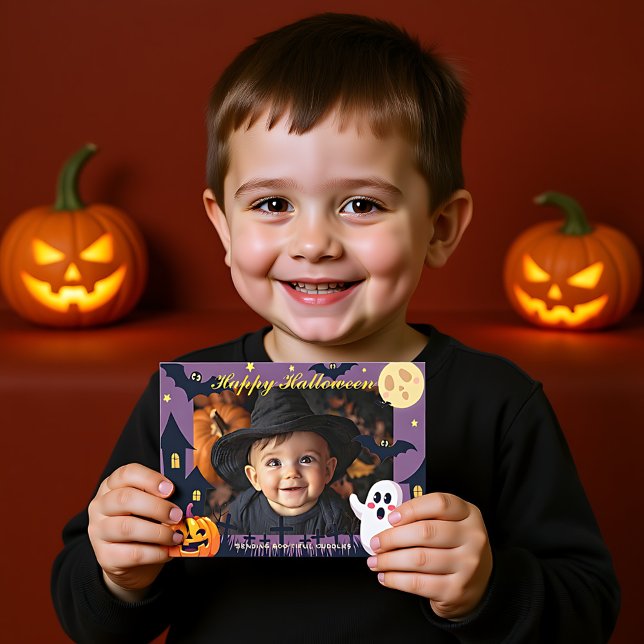 Halloween Boo Crew Bash Karte (Halloween Boo Crew Bash Card)