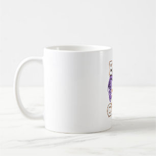 Halloween Boo Crew Zombie-Familie Vektordesign Kaffeetasse