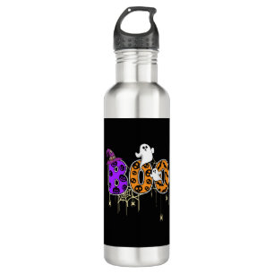 Halloween Boo Edelstahlflasche