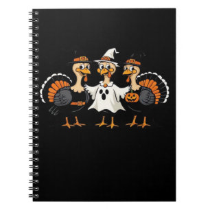 Halloween Boo, Erntedank Türkei, Spooky Notizblock