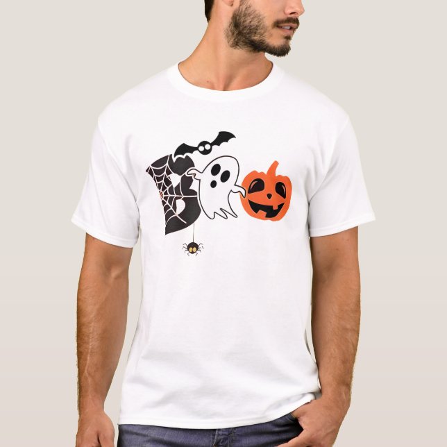 Halloween Boo Funny Halloween T-Shirt (Vorderseite)