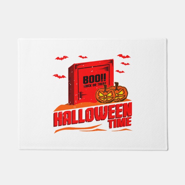 Halloween Boo Fußmatte (Vorderseite)
