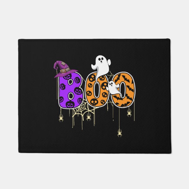 Halloween Boo Fußmatte (Vorderseite)