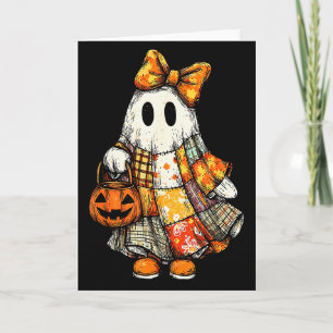 Halloween Boo Geist Patchwork Quilterin Quilten Nä Karte