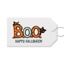 Halloween Boo-Geschenkanhänger