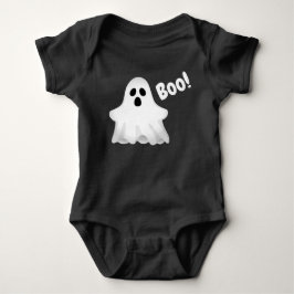 Halloween Boo Ghost Baby Bodysuit Strampler
