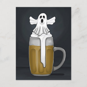 Halloween Boo Ghost Feiertagspostkarte