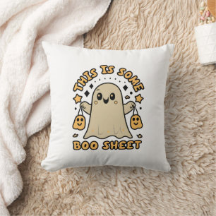 Halloween Boo Ghost-Kostüm Das ist ein Boo-Blatt Kissen