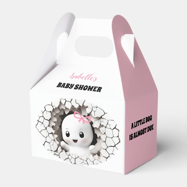 Halloween Boo Girl Baby Showbox Geschenkschachtel (Vorderseite)