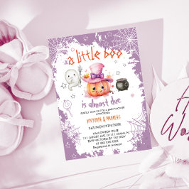 Halloween Boo Girl Babydusche Einladung