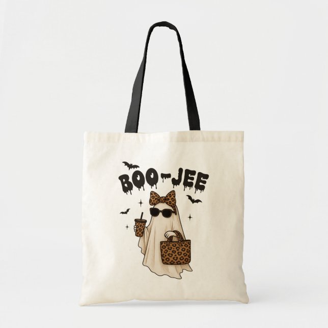 Halloween Boo-Jee Geist  Tragetasche (Vorne)
