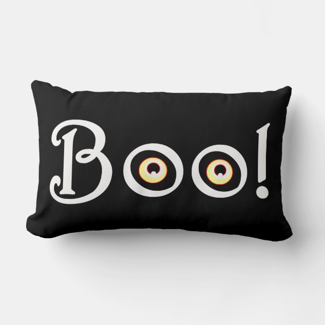 Halloween BOO Kissen Spaß Halloween Dekoration & G (Vorderseite)