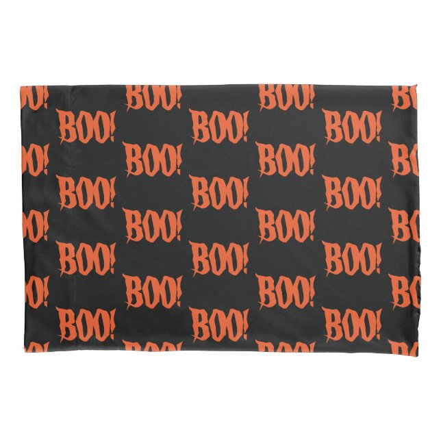 Halloween BOO! Kissenbezug (Vorderseite)