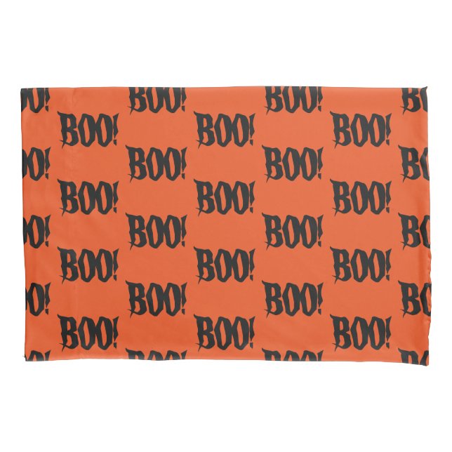 Halloween BOO! Kissenbezug (Vorderseite)