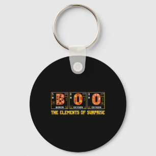 Halloween Boo School Chemistry Nerd Physik Pumpki Schlüsselanhänger