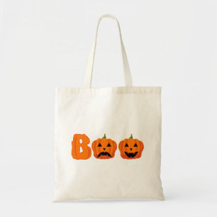 Halloween Boo-Shirt lustiges reagierendes Gesicht Tragetasche