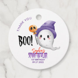 Halloween Boo Spooktacular Ghost Gefallen Geschenkanhänger