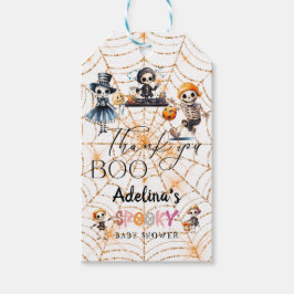 Halloween Boo Spooky Skeletons Kostümdusche Geschenkanhänger