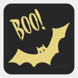 Halloween Boo Stickers von Poet Adiela Akoo