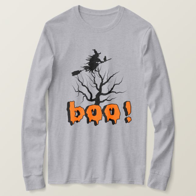 Halloween Boo Sweat Shirt (Design vorne)