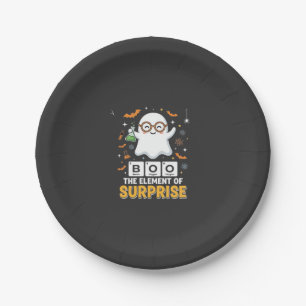 Halloween Boo Überraschungselement Geist Design_1 Pappteller