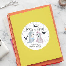 Halloween Boo-y und Ghoul Gender Reveal Ghosts