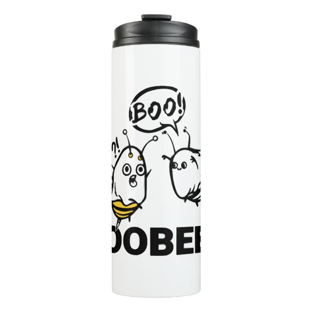 Halloween BooBees Thermosbecher (Vorderseite)