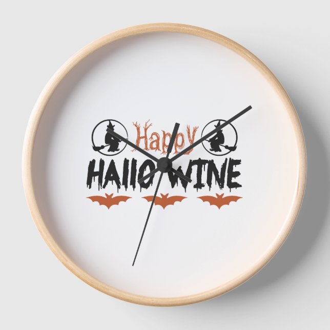 halloween boom uhr (Vorderseite)