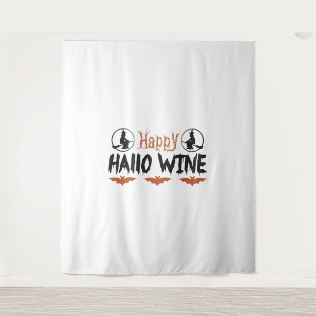halloween boom wandteppich (Vorderseite)