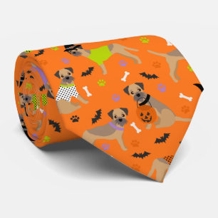 Halloween Border Terrier Krawatte