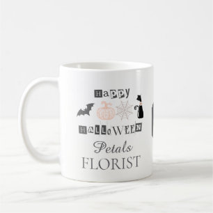 Halloween-Boutique-Floristik-Geschäftsbranding Kaffeetasse