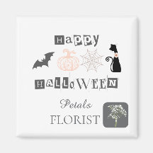 Halloween-Boutique-Floristik-Geschäftsbranding