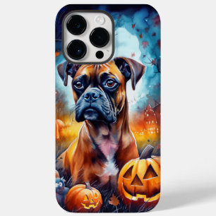 Halloween Boxer mit Pumpkins Beängstigend Case-Mate iPhone 14 Pro Max Hülle