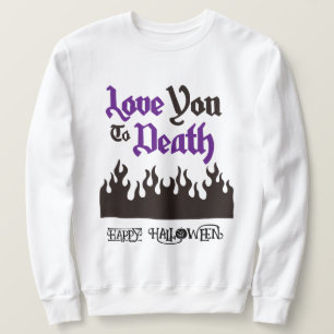 Halloween Brauch Whimsical Lustige Illustration Sweatshirt