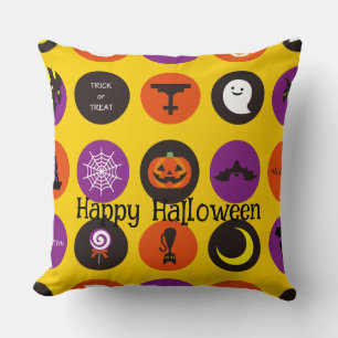 Halloween Brauch Whimsical Lustiger Muster Kissen
