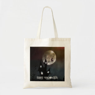 Halloween Brauch Whimsical Silhouette Schwarz Tragetasche